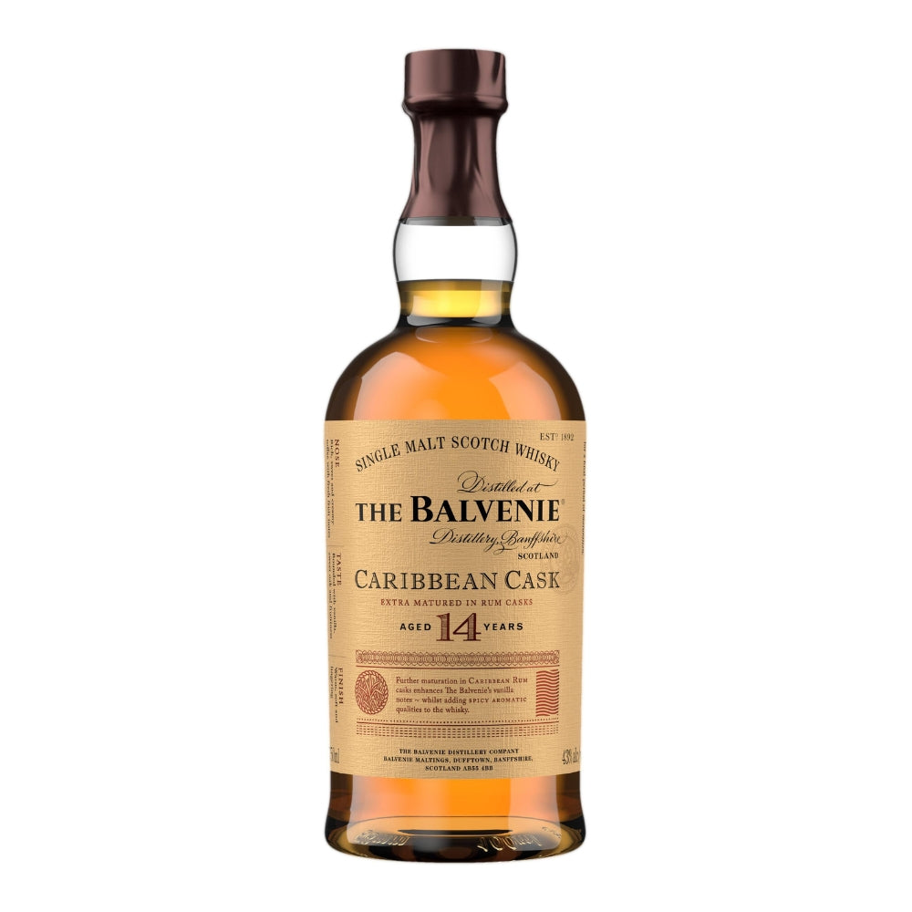The Balvenie Scotch Single Malt 14 Year Caribbean Cask Rum