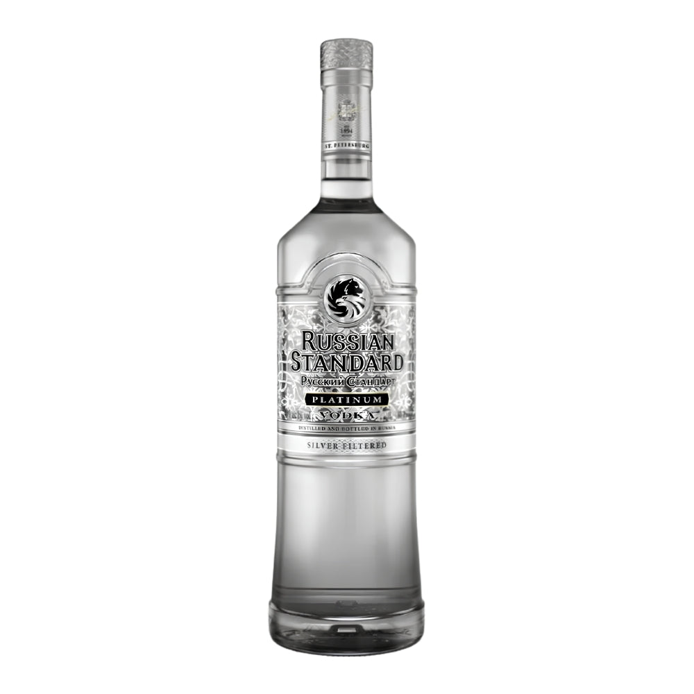 Russian Standard Silver Flitered Platinum Vodka 750ml