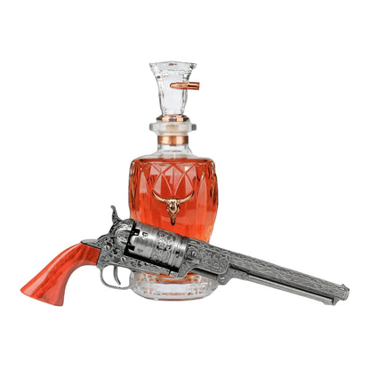 Doc Holliday Gift Set With Revolver Bourbon Whiskey 700ml
