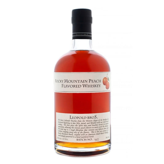 Rocky Mountain Peach Whiskey, Leopold Bros