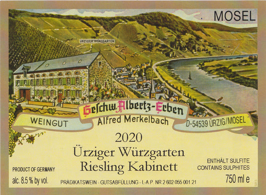 Urziger Wurzgarten Riesling Kabinett, Merkelbach