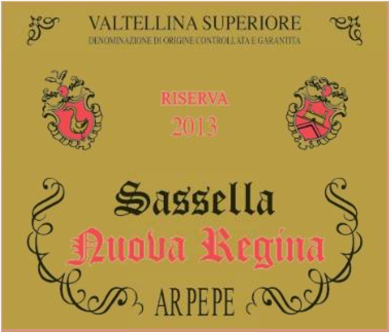 Valtellina Superiore Riserva Sassella 'Nuova Regina', ARPEPE 2016