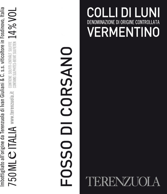 Vermentino Colli di Luni 'Corsano', Terenzuola
