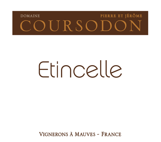 Vin de France Blanc "Etincelle" [Viognier and Roussanne], Domaine Coursodon