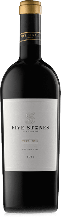 5 Stones Vineyards Virtuous Dry Red Wine 2020