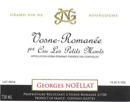 Vosne-Romanee 1er "Les Petit Monts", Georges Noellat 2022