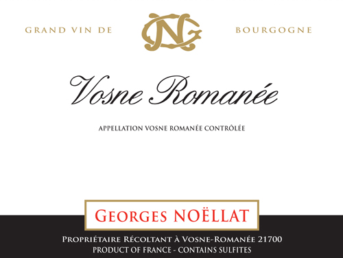 Vosne-Romanee, Georges Noellat 2022