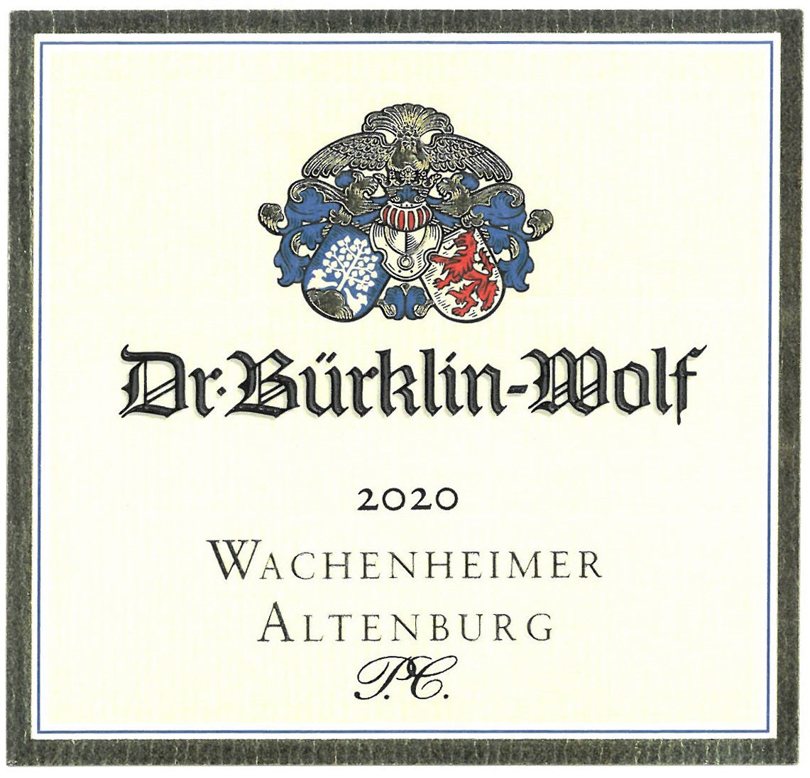 Wachenheimer Altenburg Riesling [Trocken] PC, Dr. Burklin-Wolf 2022