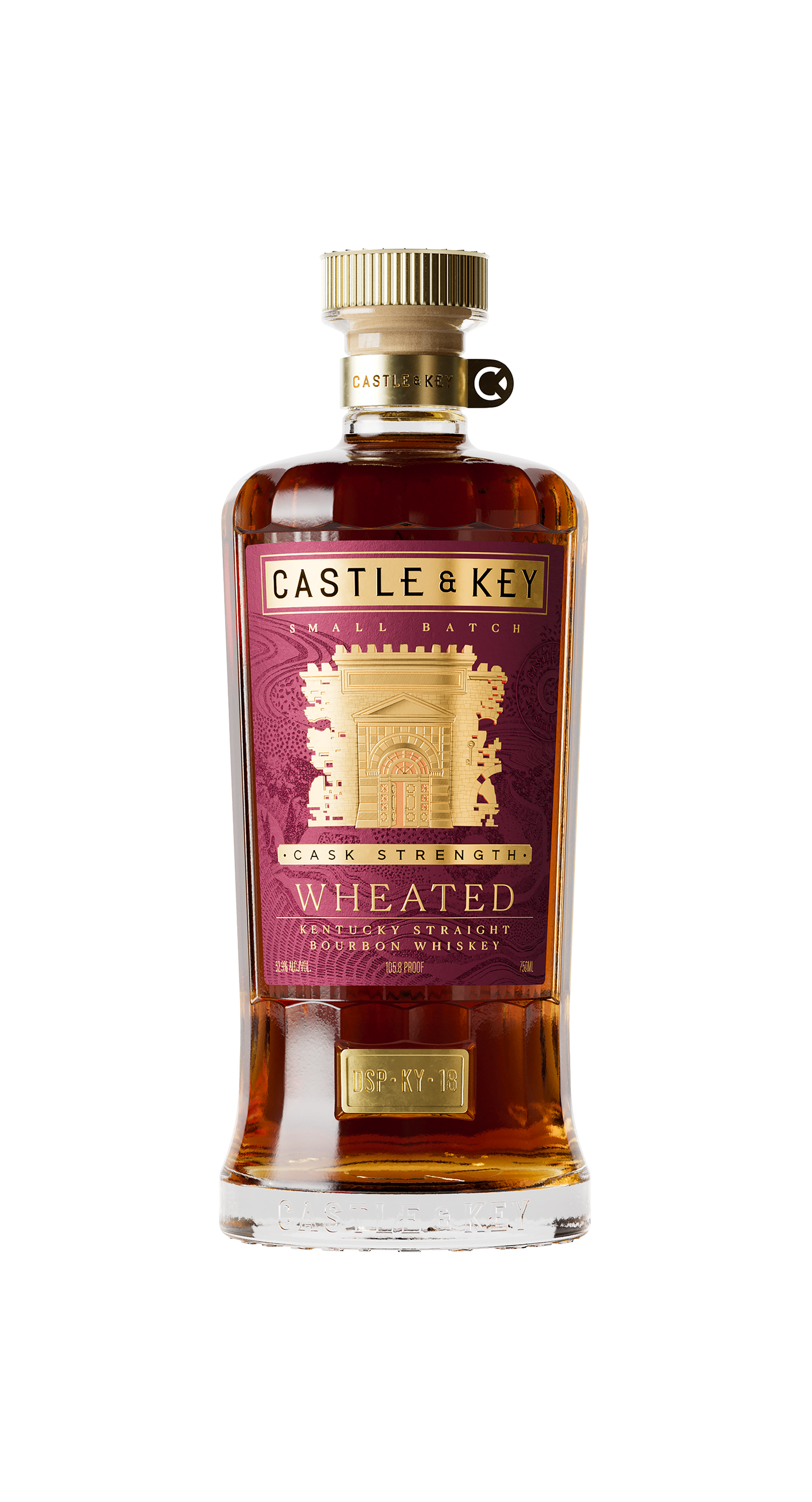 Wheated Bourbon, Cask Strength, Castle & Key