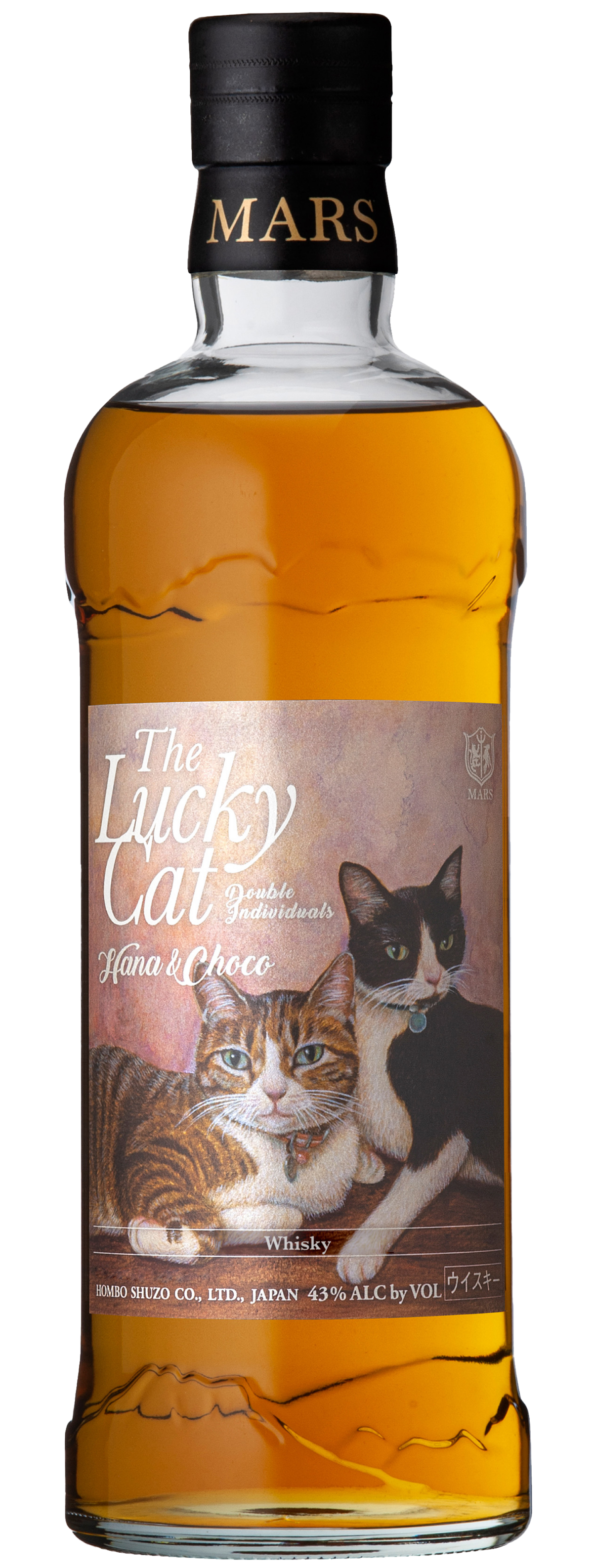 Whisky, 'The Lucky Cat, Hana And Choco', Mars Whisky