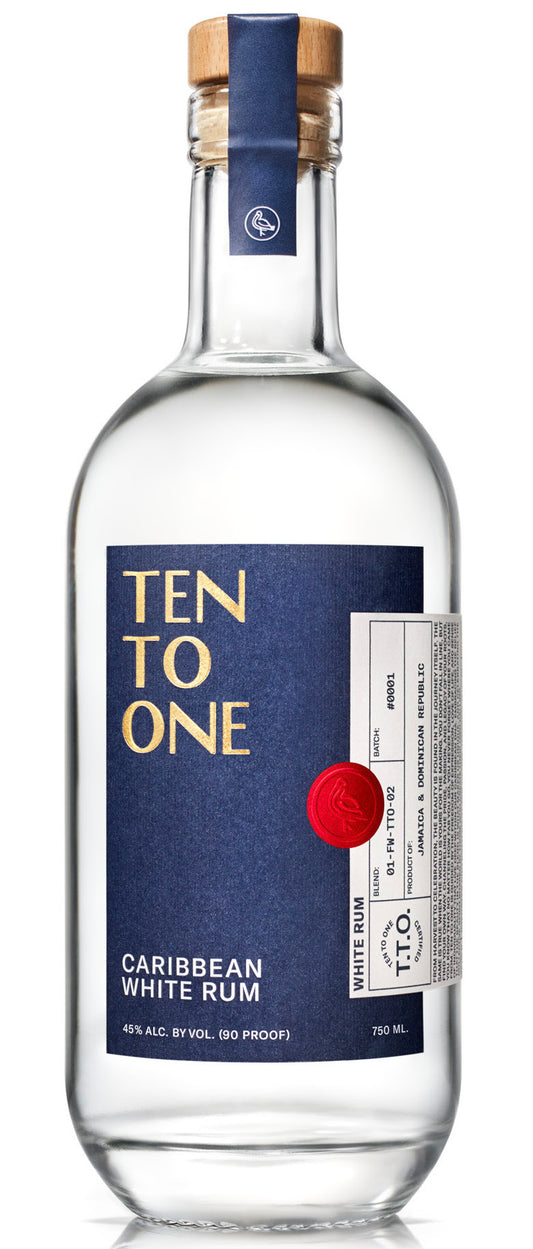 Ten To One Caribbean White Rum