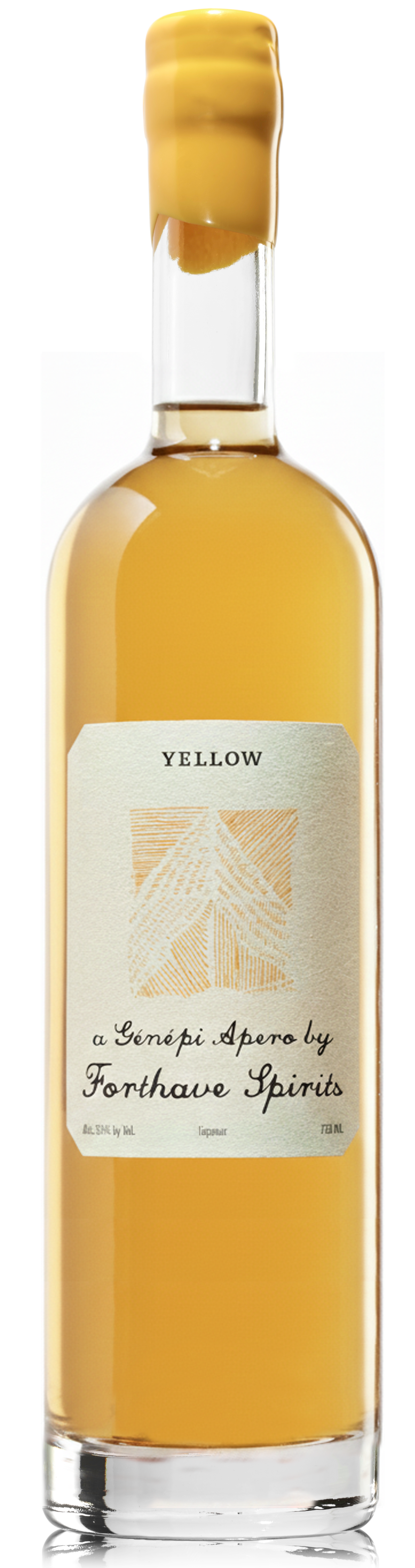 Yellow Genepi Apero Liqueur, 2024, Forthave Spirits 2024