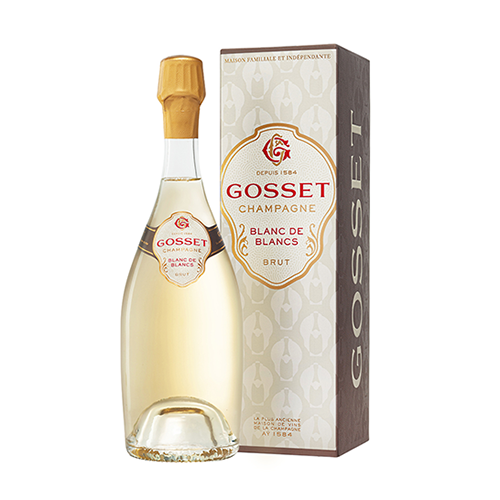Gosset NV Grand Blanc De Blancs Gift Pack