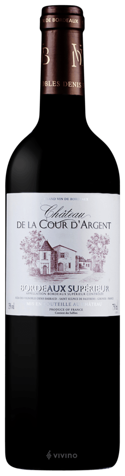 Bx Cour D'Argent 18 Vin De Bordeaux