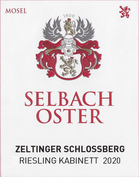 Zeltinger Schlossberg Riesling Kabinett, Selbach-Oster