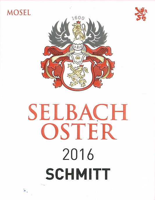 Zeltinger Schlossberg 'Schmitt' Riesling Auslese, Selbach-Oster 2022