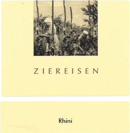 Spatburgunder [Pinot Noir] 'Rhini', Ziereisen 2022