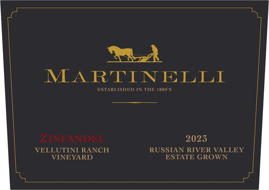 Zinfandel 'Vellutini Ranch', Martinelli 2023