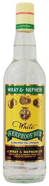 J. Wray & Nephew Rum White Overproof