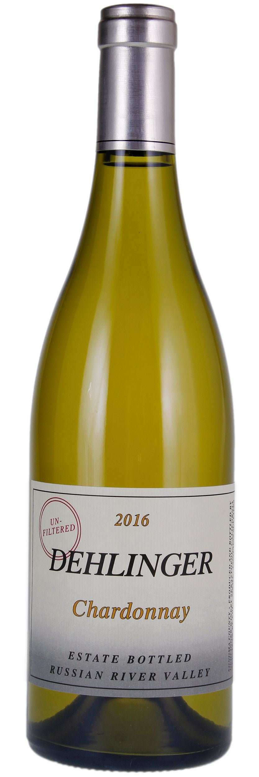 Dehlinger Winery Chardonnay Estate Un-Filtered 2016