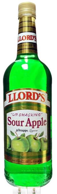 Llord's Schnapps Sour Apple