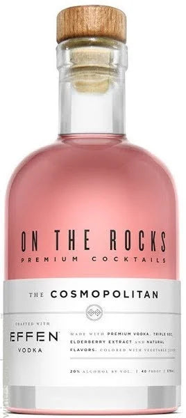 On The Rocks Effen Vodka The Cosmopolitan Cocktail