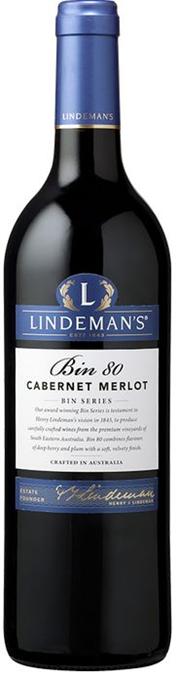 Lindeman's Cabernet Merlot Bin 80 1980