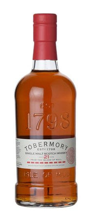 Tobermory Scotch Single Malt 21 Year Manzanilla Finish