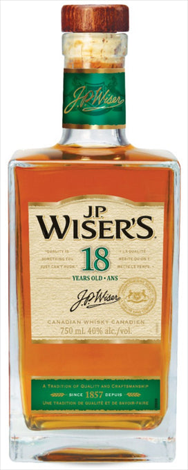 J.P. Wiser's Canadian Whisky 18 Year