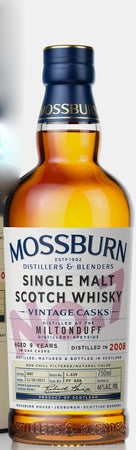 Miltonduff Scotch Single Malt 9 Year By Mossburn