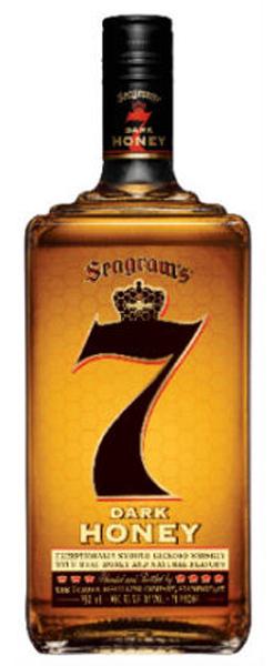 Seagram's 7 Crown Whiskey Dark Honey