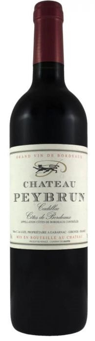 Château Peybrun Cadillac - Cotes de Bordeaux 2018