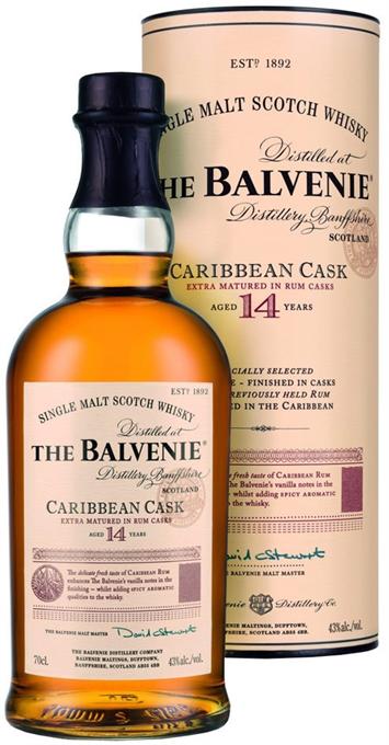 The Balvenie Scotch Single Malt 14 Year Caribbean Cask