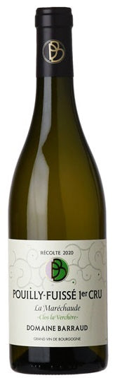 Pouilly-Fuisse 1er "La Marechaude Clos de la Verchere", Domaine Daniel et Julien Barraud 2020
