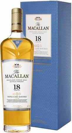 The Macallan Scotch Single Malt 18 Year Triple Cask
