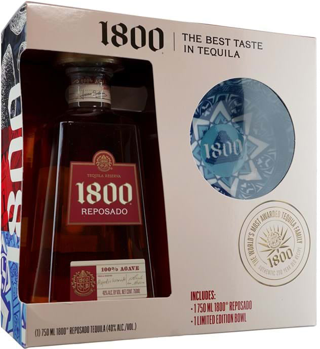1800 REPOSADO & SERVING BOWLS