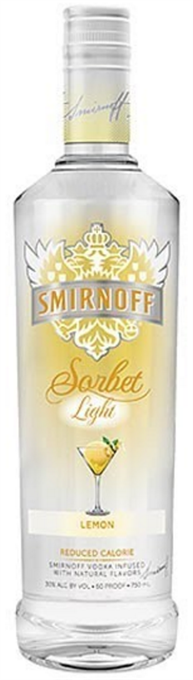 Smirnoff Sorbet Light Vodka Lemon