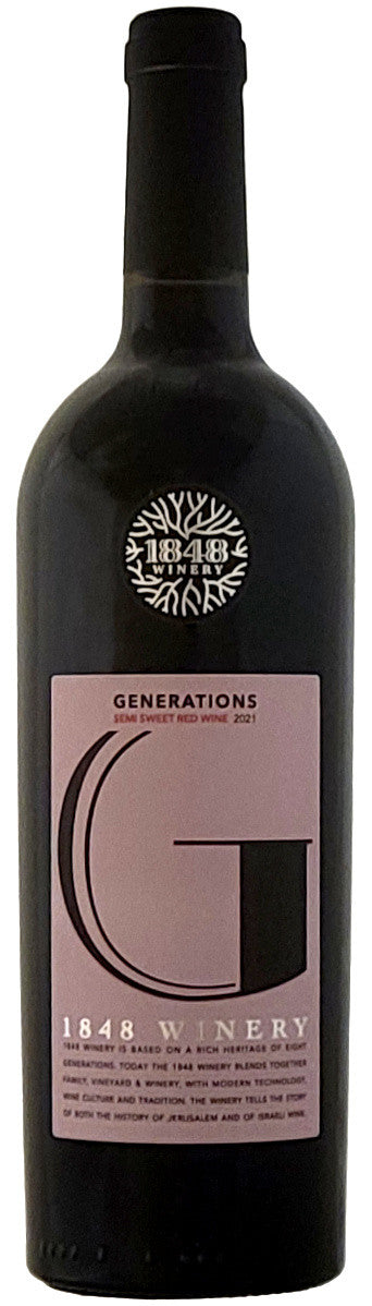 1848 Generations Semi Sweet Red Wine 2021