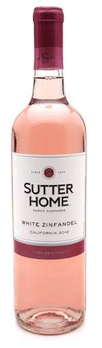 Sutter Home White Zinfandel 2012