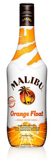 Malibu Rum Orange Float