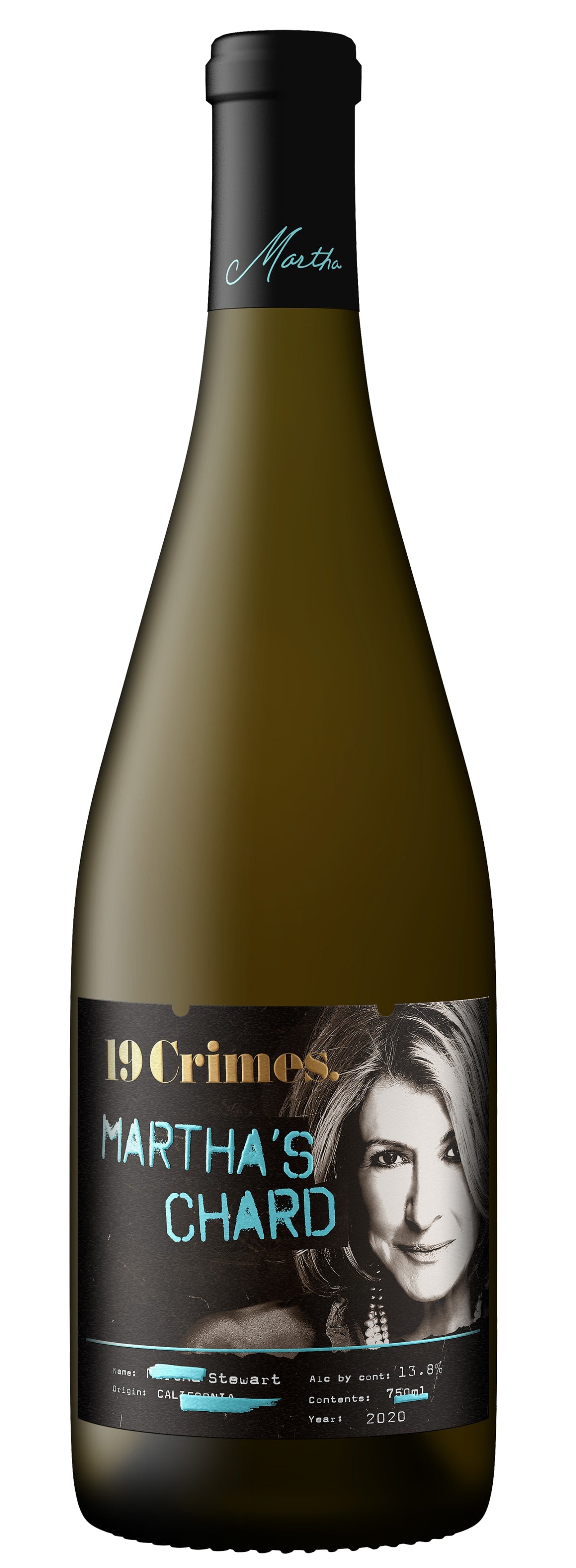 19 Crimes Chardonnay Marthas Chard 2020
