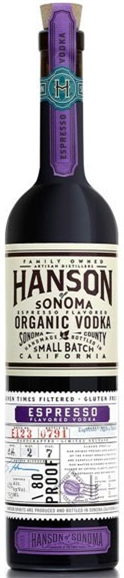 Hanson Of Sonoma Vodka Organic Espresso