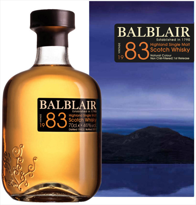 Balblair Scotch Single Malt 1983