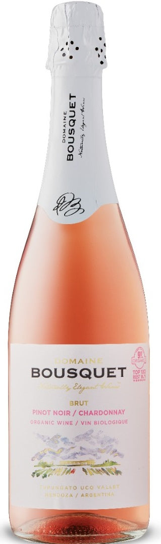 Domaine Bousquet Pinot Noir Chardonnay Brut Rose 2012