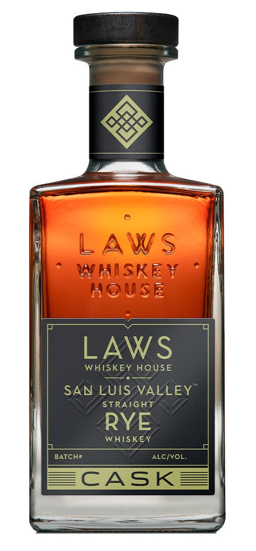 San Luis Valley Straight Rye, Cask Strength, Laws Whiskey House