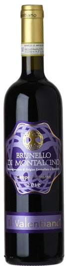 Il Valentiano Brunello di Montalcino Campo di Marzo 2016