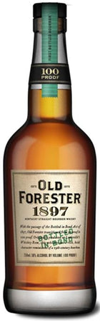 Old Forester Bourbon Bottled In Bond 1897