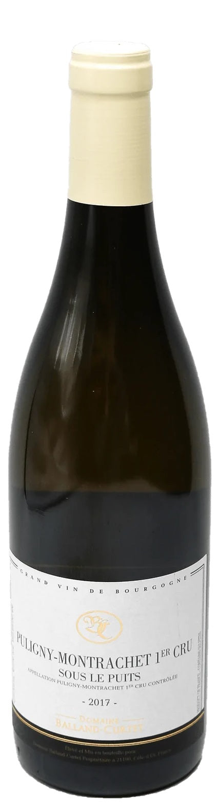 Puligny-Montrachet 1er "Sous le Puits", Domaine Balland-Curtet 2020