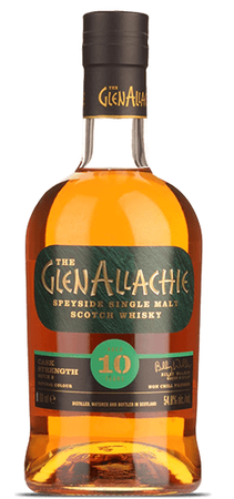 Glenallachie 10 Year Old Cask Strength Speyside Single Malt Scotch Whiskey