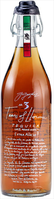 Tears Of Llorona Tequila Extra Anejo